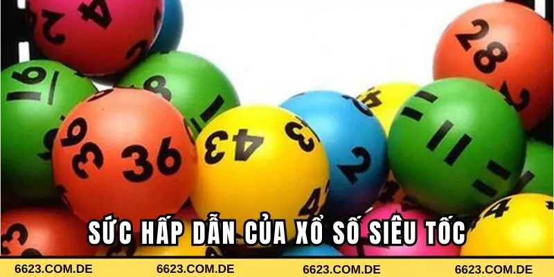 Sức hấp dẫn của hình thức quay thưởng siêu tốc